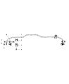 Diagram for 2007 Dodge Durango Sway Bar Kit - 52855389AA