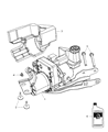 Diagram for Dodge Challenger Power Steering Pump - 68059643AI
