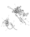 Diagram for Chrysler Concorde Automatic Transmission Shift Levers - 4593201AG