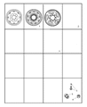 Diagram for 2001 Dodge Ram 2500 Spare Wheel - 5GE66S4AAA