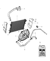 Diagram for 2010 Dodge Journey Radiator Hose - 5291896AC