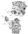 Diagram for Jeep A/C Clutch - 5072536AB