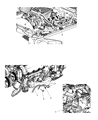 Diagram for 2009 Dodge Dakota Battery Cable - 4801621AC