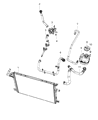 Diagram for 2019 Jeep Wrangler Water Pump - 68290300AA