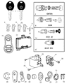 Diagram for 2006 Chrysler PT Cruiser Transmitter - 5175817AA