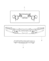 Diagram for 2017 Jeep Wrangler Bumper - 68159372AF