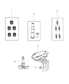 Diagram for Jeep Gladiator TPMS Sensor - 68510382AA