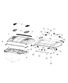 Diagram for 2018 Jeep Wrangler Hood - 68281973AC