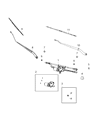 Diagram for Dodge Wiper Motor - 68028446AC