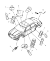 Diagram for Chrysler Town & Country Seat Switch - 4602389AA