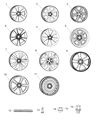 Diagram for 2012 Dodge Challenger Spare Wheel - 1UF35RXFAB