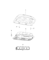 Diagram for 2017 Jeep Cherokee Dome Light - 1WG411DAAI