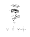 Diagram for 2015 Dodge Challenger Fuse - 68137156AA