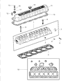 Diagram for Mopar Oil Filler Cap - 4648831AA