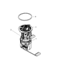 Diagram for 2009 Jeep Commander Fuel Pump - 5143579AK