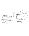 Diagram for Dodge Charger Steering Column Cover - 1JN63DX9AF