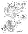 Diagram for 2004 Dodge Neon Bellhousing - 5016237AA