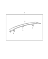 Diagram for Dodge Avenger Spoiler - 82210302AB