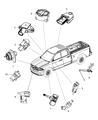 Diagram for 2015 Ram 3500 TPMS Sensor - 68239729AB