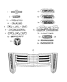 Diagram for Ram 1500 Emblem - 68310060AA