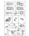 Diagram for Chrysler Headlight Switch - 4760151AE