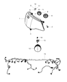 Diagram for Chrysler 200 Headlight - 5182590AE