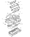 Diagram for Chrysler Throttle Body Gasket - 53032383AA