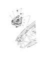 Diagram for 2004 Dodge Stratus Coolant Reservoir - 4596260AF