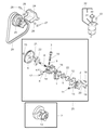 Diagram for 1996 Dodge Avenger Power Steering Pump - MB910655