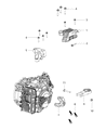 Diagram for 2014 Jeep Cherokee Engine Mount - 68172350AD