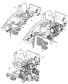 Diagram for 2003 Jeep Grand Cherokee A/C Hose - 55116560AD