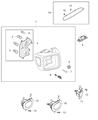 Diagram for Jeep Back Up Light - 68429834AA