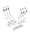 Diagram for Jeep Wrangler Fuel Rail - 68148329AB