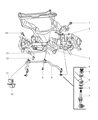 Diagram for 1997 Dodge Ram 1500 Sway Bar Link - V2038665