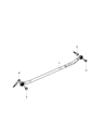 Diagram for Ram Track Bar - 68233409AA