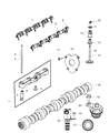 Diagram for 2012 Ram 2500 Intake Valve - 4893164AA