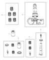 Diagram for Dodge Ram 1500 TPMS Sensor - 56029359AC