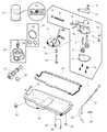 Diagram for 2002 Jeep Wrangler Dipstick - 53010445