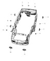 Diagram for Chrysler Car Speakers - 68272199AB