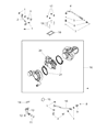 Diagram for Ram 4500 Turbocharger - 68048234AE