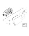 Diagram for 2015 Ram ProMaster City Weather Strip - 68228894AA