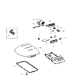 Diagram for Dodge Sprinter 2500 Coolant Temperature Sensor - 68012635AA