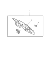 Diagram for 2004 Chrysler PT Cruiser Dash Panels - 5017558AD