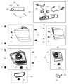 Diagram for 2012 Dodge Journey Tailgate Handle - 68096254AA