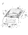 Diagram for Chrysler Sebring Dome Light - 5JG55DW1AD