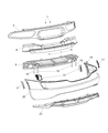 Diagram for 2015 Dodge Viper Bumper - 68195688AC