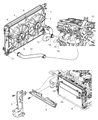 Diagram for 2006 Chrysler Pacifica Oil Cooler - 5159083AA