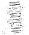 Diagram for Chrysler 200 Tail Pipe - 68304282AA