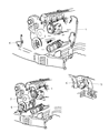 Diagram for 1999 Jeep Grand Cherokee Power Steering Hose - 52088776AB