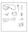 Diagram for 2008 Dodge Magnum Headlight Switch - 68019678AB